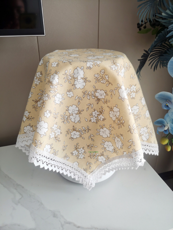 Köögiseadmete tolmukate – kangas, maastikulise stiil, mikrolaineahju, riisi keetja ja õhufriteerija jaoks (eluruum)