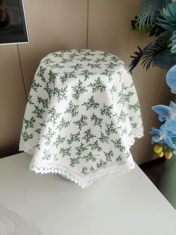 Köögiseadmete tolmukate – kangas, maastikulise stiil, mikrolaineahju, riisi keetja ja õhufriteerija jaoks (eluruum)