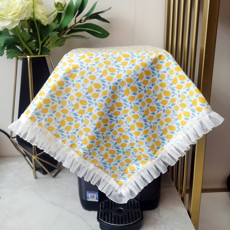 Köögiseadmete tolmukate – kangas, maastikulise stiil, mikrolaineahju, riisi keetja ja õhufriteerija jaoks (eluruum)