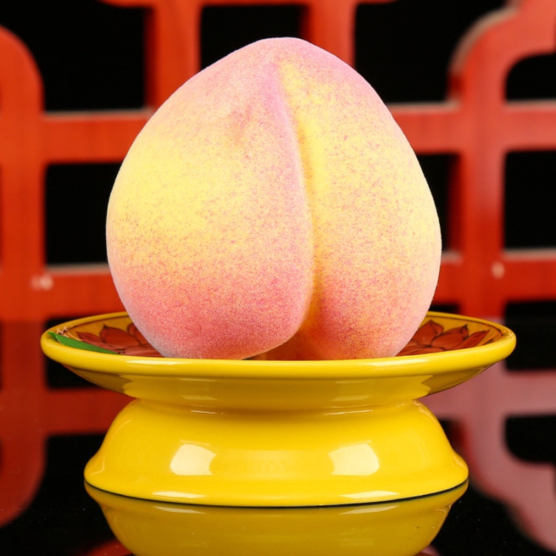 Vaisių lėkštė Budai, dekoratyvinė lėkštė su šilko gėle, universalaus stiliaus, paviršius: kitas, dovana gimtadieniui