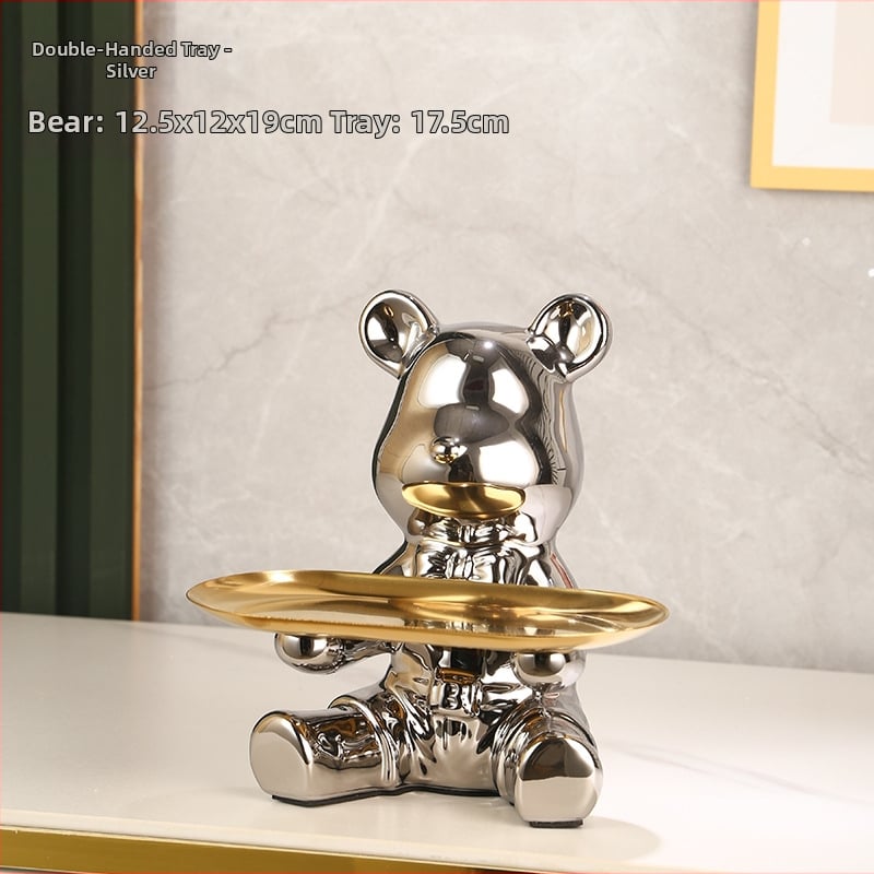 Lufi kutya szobor szintetikus gyantából - modern, minimalist dizájn a nappaliba és szekrényekhez; Anyag: szintetikus gyanta; Kategória: gyanta kézműves tárgyak; Ajándék új otthonra