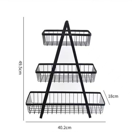 Gyümölcstál több rétegű kovácsoltvasból és fapanelből, falra szerelhető a nappaliba, skandináv egyszerű stílus, banánkosár