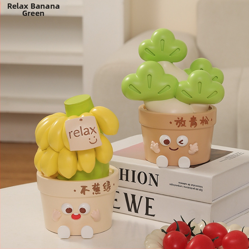 Stolná dekorácia do kancelárie pre uvoľnenie úzkosti a emocionálnu stabilitu (Materiál: živica; Štýl: jednoduchý a moderný; Dar podnikaniu)