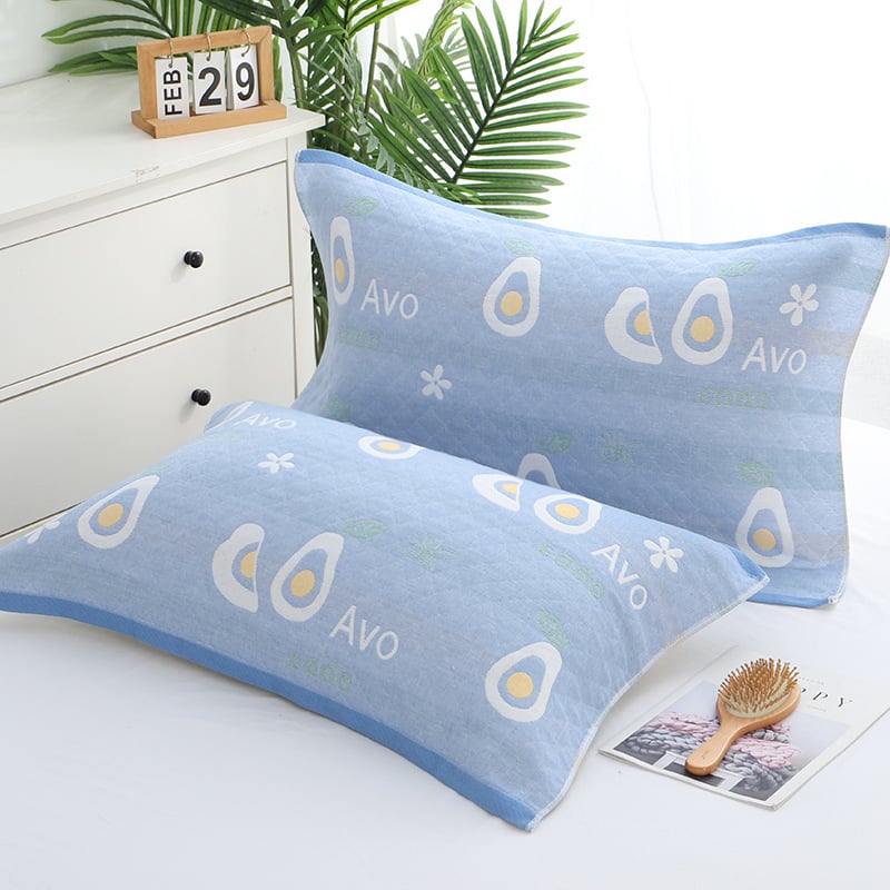 Géz párnahuzat jacquard mintával, vastított, esküvőkhöz, pároknak, diákoknak, szállodáknak és otthoni használatra | Márka: Three Dolls | Anyag: Kémiai rost | Kategória: Géz párnahuzat | Nyomtatott logó: OK