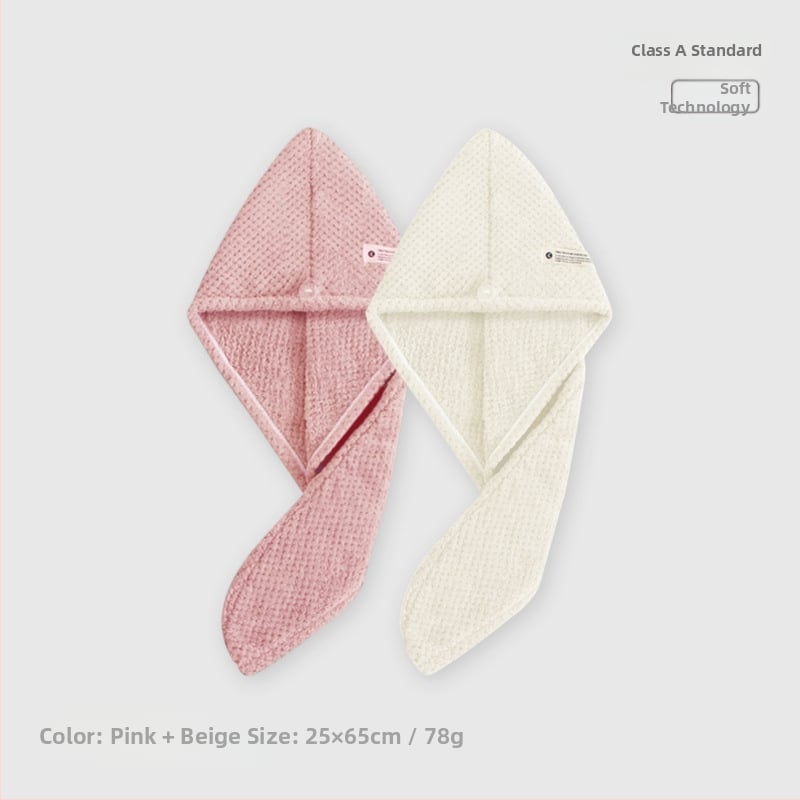 Hajszárító sapka, korall plüss anyag, 150D fonal, súly kevesebb mint 30 g, kategória: hajszárító sapka