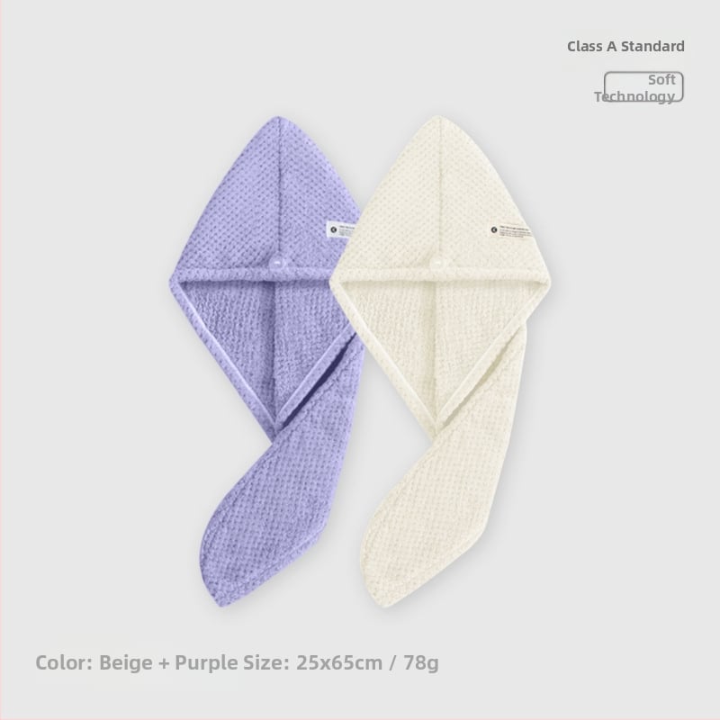 Hajszárító sapka, korall plüss anyag, 150D fonal, súly kevesebb mint 30 g, kategória: hajszárító sapka