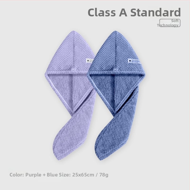 Hajszárító sapka, korall plüss anyag, 150D fonal, súly kevesebb mint 30 g, kategória: hajszárító sapka