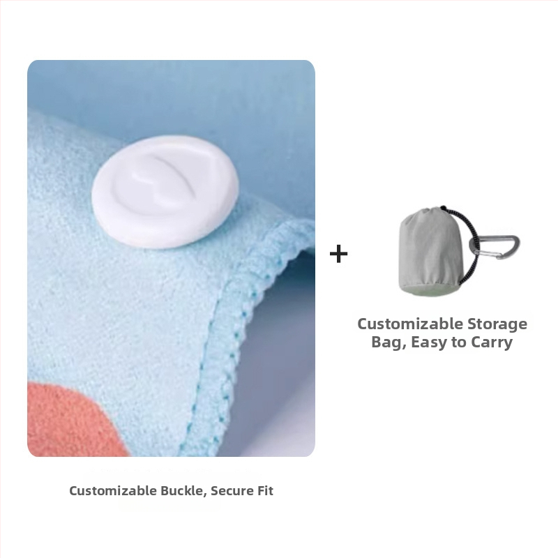 Hűtő sporttörölköző gyorsan száradó izzadságfelszívó tulajdonságokkal, 80% poliészter + 20% poliamid, 155 g, kevert fonal, logónyomás elérhető