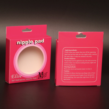 Опаковъчна кутия за силиконови подплънки за сутиен, картон, стандартна дебелина, марка Independence, налична от 2014