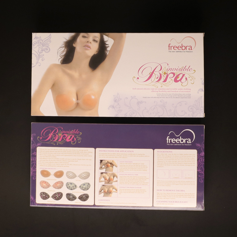Опаковъчна кутия за силиконови подплънки за сутиен, картон, стандартна дебелина, марка Independence, налична от 2014