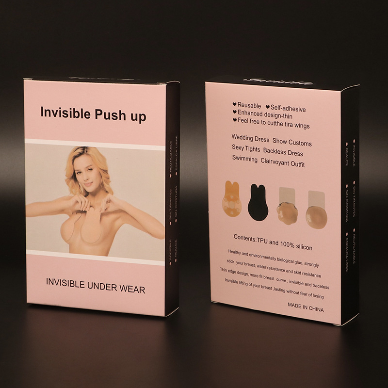 Опаковъчна кутия за силиконови подплънки за сутиен, картон, стандартна дебелина, марка Independence, налична от 2014