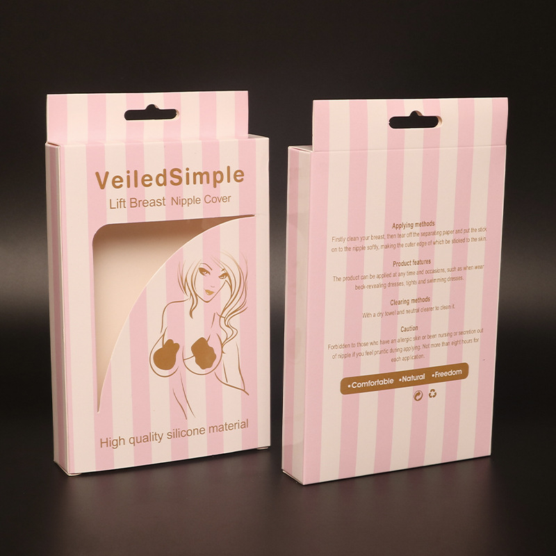 Опаковъчна кутия за силиконови подплънки за сутиен, картон, стандартна дебелина, марка Independence, налична от 2014