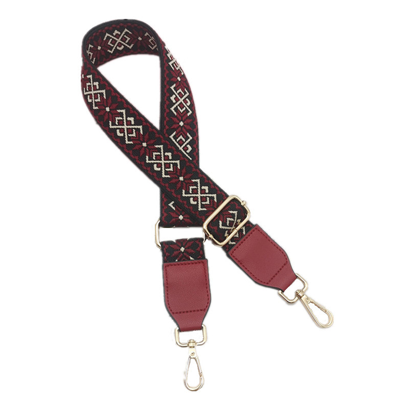 Široki podesivi remen za torbu, kanvas materijal, za nošenje na ramenu ili crossbody