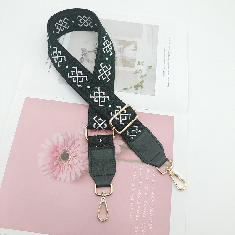 Široki podesivi remen za torbu, kanvas materijal, za nošenje na ramenu ili crossbody
