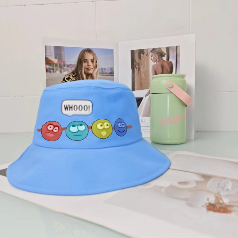 Dječji bucket hat: zaštita od sunca, prozračan, otporan na vjetar, otporan na insekte, pogodan za četiri sezone, tkanina od pamukove smjese