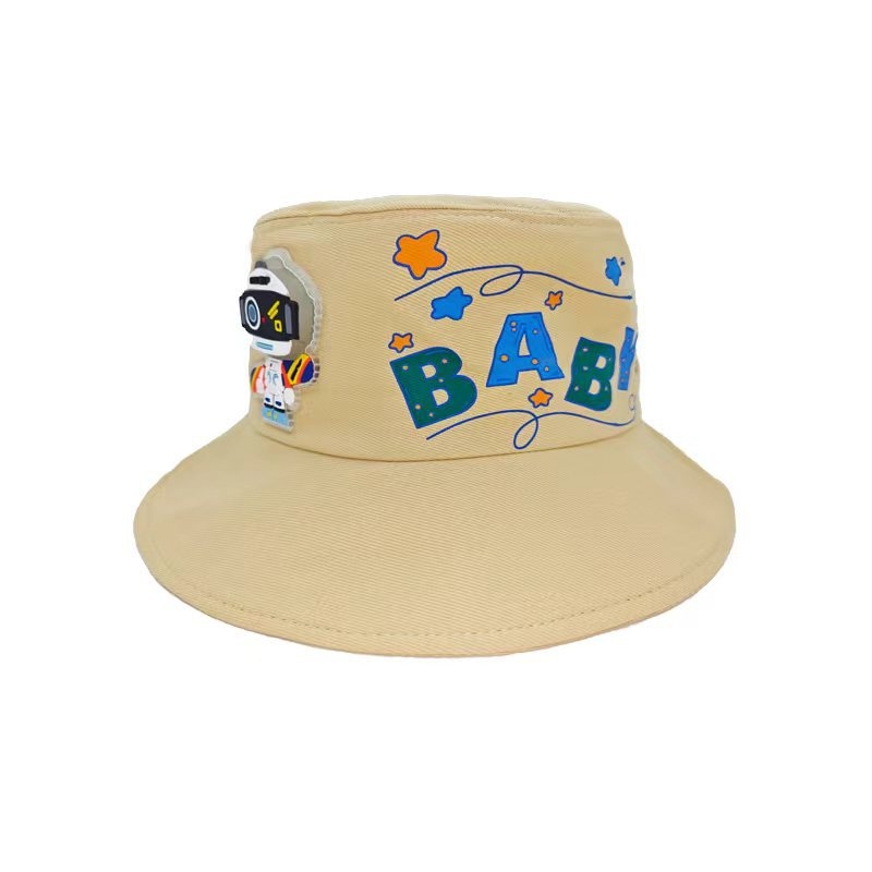 Dječji bucket hat: zaštita od sunca, prozračan, otporan na vjetar, otporan na insekte, pogodan za četiri sezone, tkanina od pamukove smjese