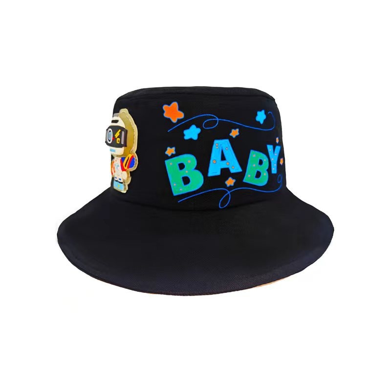 Dječji bucket hat: zaštita od sunca, prozračan, otporan na vjetar, otporan na insekte, pogodan za četiri sezone, tkanina od pamukove smjese