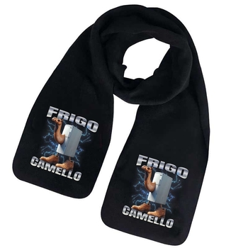 Šalikas iš fliso, karikatūrų raštas, žiemos šiluma, spausdintas dizainas