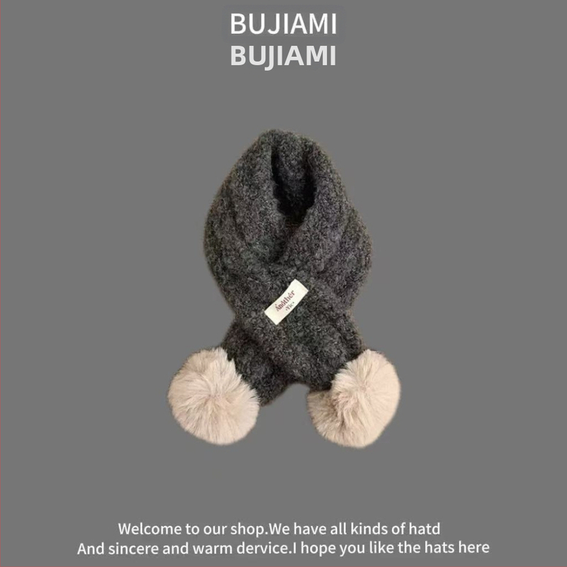 Vilnonis šalikas, universalus, žiemos šiluma, spalvotų tinklelio raštas, tie-dye apdaila — Bajia Rice