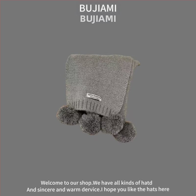 Vilnonis šalikas, universalus, žiemos šiluma, spalvotų tinklelio raštas, tie-dye apdaila — Bajia Rice