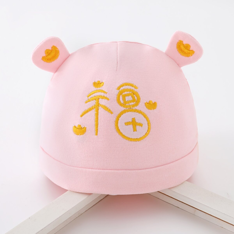 Dječja kapica od pamuka, dvostruki sloj, prozračna i topla, za 0–6 mjeseci