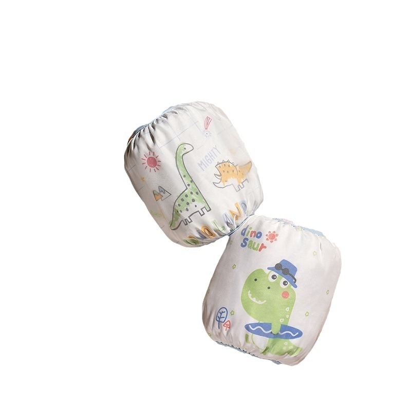 Vaikų vienkartinės apsauginės rankovės, atsparios vandeniui, su animaciniu piešiniu, iš audinio