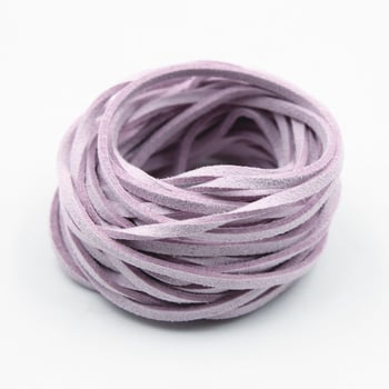 Korealane veluurnahk köis DIY Käevõrude ja unenäopüüdjate jaoks, kahepoolsed veluur