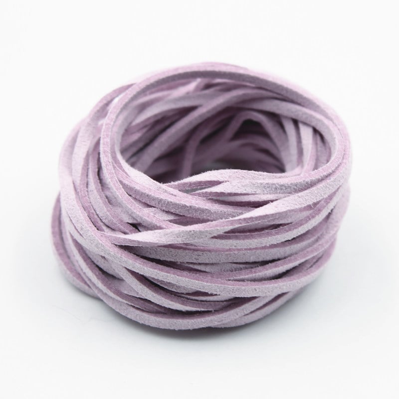 Korealane veluurnahk köis DIY Käevõrude ja unenäopüüdjate jaoks, kahepoolsed veluur