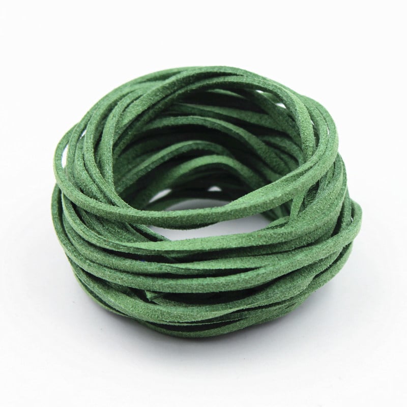 Korealane veluurnahk köis DIY Käevõrude ja unenäopüüdjate jaoks, kahepoolsed veluur