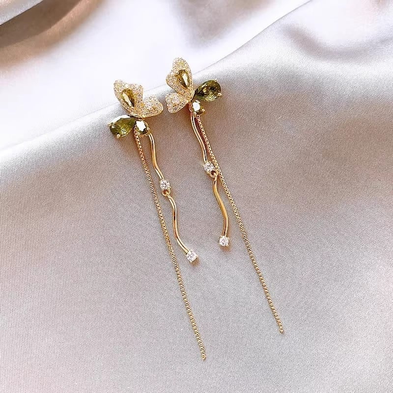 Geometriniai cirkoniniai auskarai, rankų darbo, su plieniniais smeigtukais, moterims mados juvelyriniai gaminiai