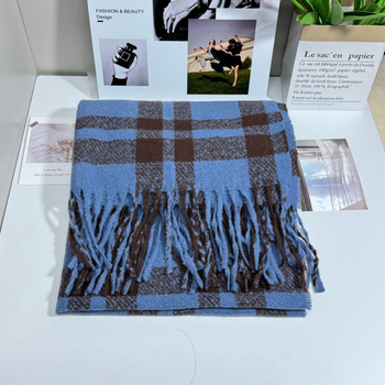 Шал аксесоар - Каре шарка - Полиестер + имитационен кашмир - Корейски стил шал - Зима, Пролет, Есен