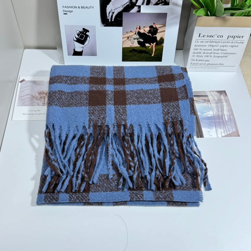 Шал аксесоар - Каре шарка - Полиестер + имитационен кашмир - Корейски стил шал - Зима, Пролет, Есен