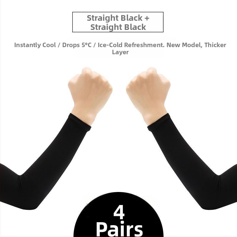 Unisex saules aizsardzības roku piedurknes vasarai, garas, 100% kokvilna