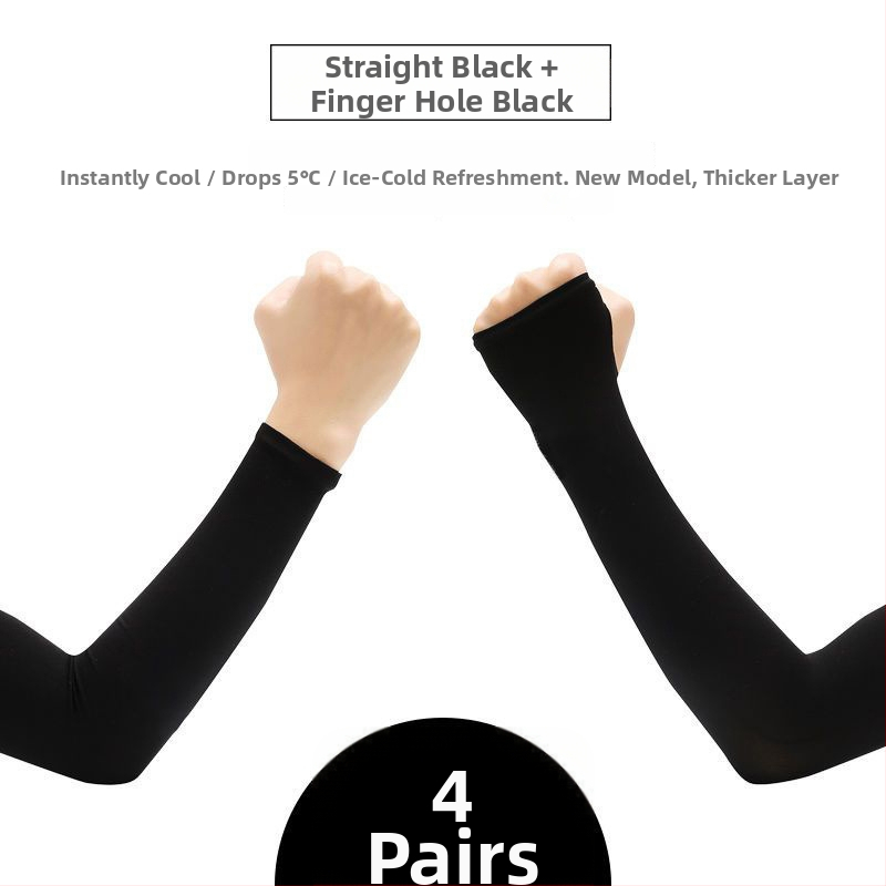 Unisex saules aizsardzības roku piedurknes vasarai, garas, 100% kokvilna