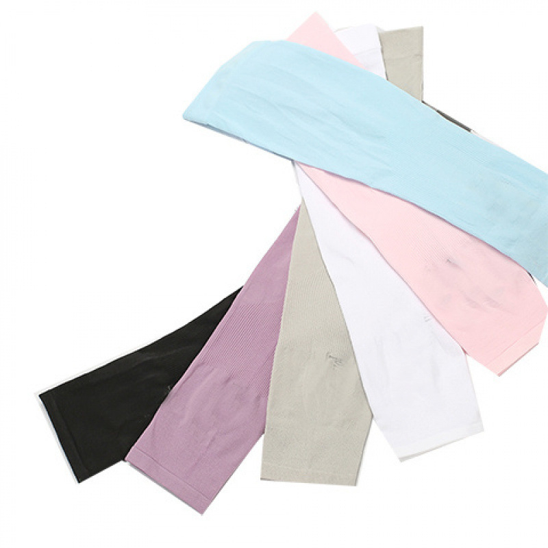 Unisex saules aizsardzības roku piedurknes vasarai, garas, 100% kokvilna