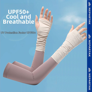 Найлонови ледени маншети за жени – UV защита, минималистичен стил, подходящи за колоездене и шофиране