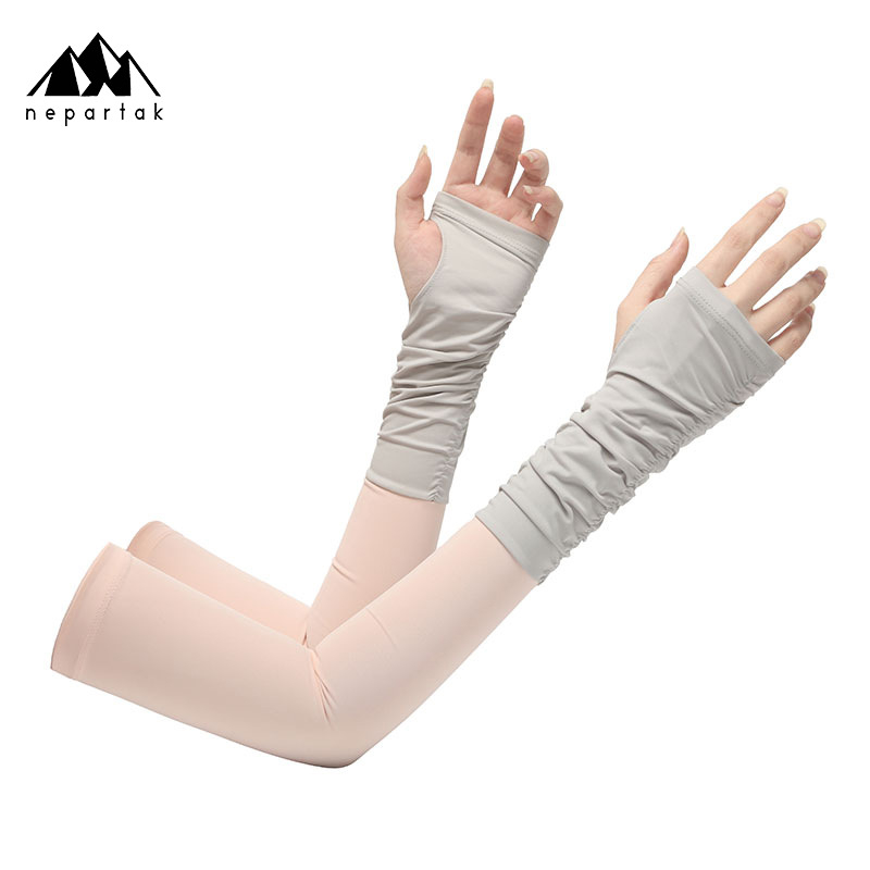 Найлонови ледени маншети за жени – UV защита, минималистичен стил, подходящи за колоездене и шофиране