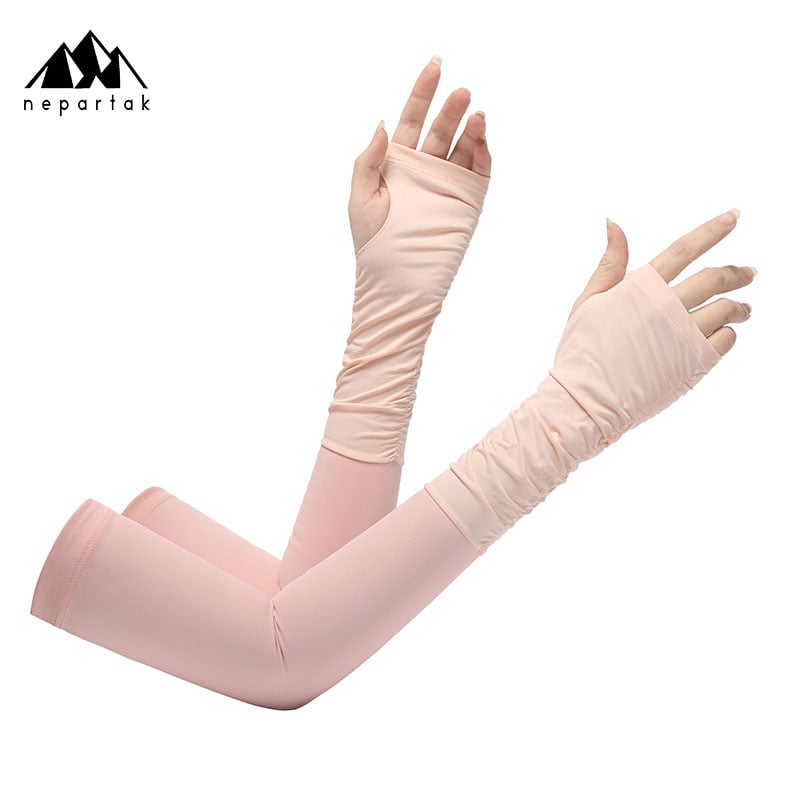 Найлонови ледени маншети за жени – UV защита, минималистичен стил, подходящи за колоездене и шофиране