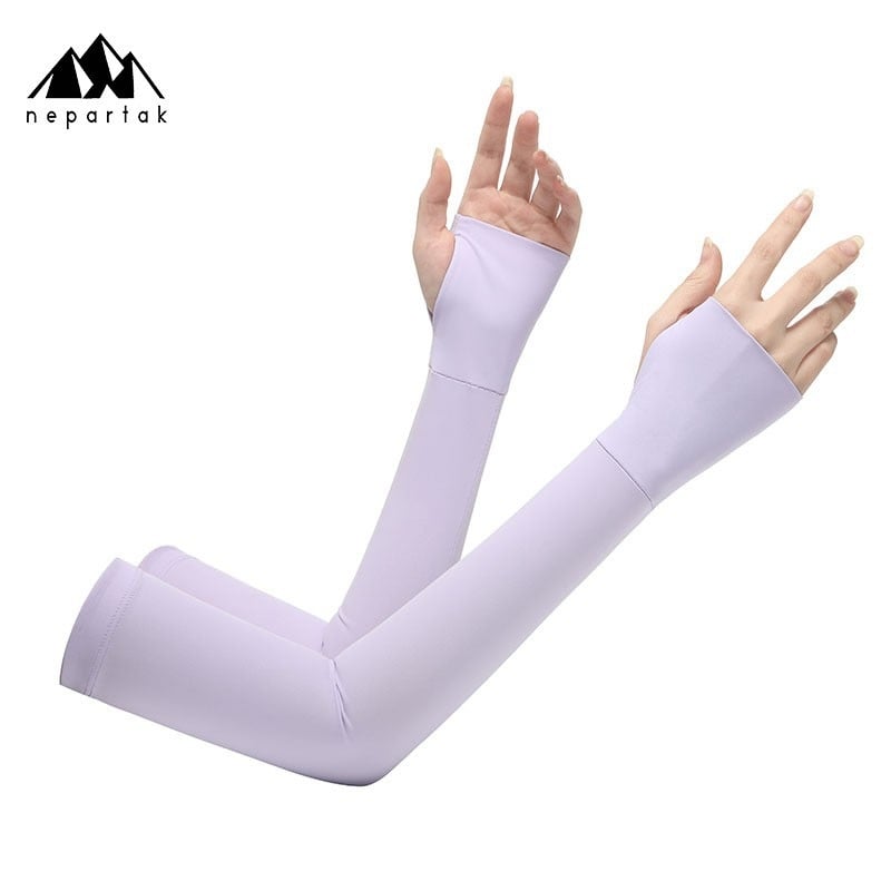 Найлонови ледени маншети за жени – UV защита, минималистичен стил, подходящи за колоездене и шофиране