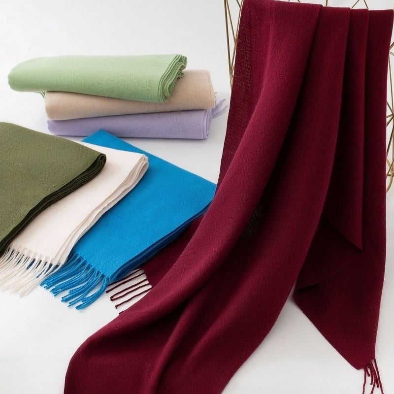 Шал от имитиран кашмир, корейски стил, за зимно-есенен сезон, готов на склад, обработка по поръчка