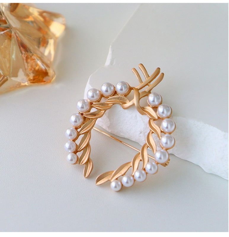 Moterų segė su cirkonio akmenimis, retro elegantiškas stilius, gėlės forma, elektroplatavimas, drabužių dekoratyvinis priedas