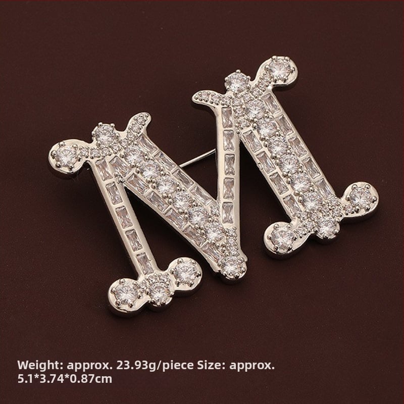 Moterų segė su cirkonio akmenimis, retro elegantiškas stilius, gėlės forma, elektroplatavimas, drabužių dekoratyvinis priedas