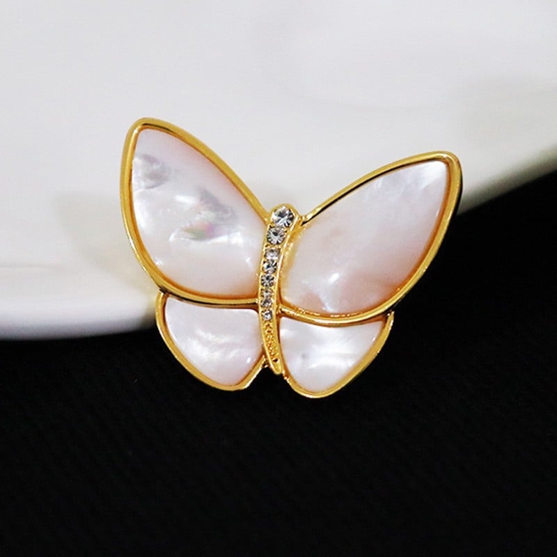 Moterų segė su cirkonio akmenimis, retro elegantiškas stilius, gėlės forma, elektroplatavimas, drabužių dekoratyvinis priedas