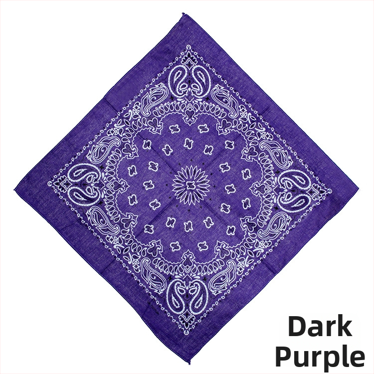 Turban, 100% bavlna, geometrický vzor, plochá väzba, štýl štvorca, tlač