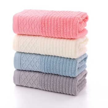 Dječji ručnici za lice, 100% pamuk, 40s pređa, jacquard tkanina, izvezen logotip, 80-100 g