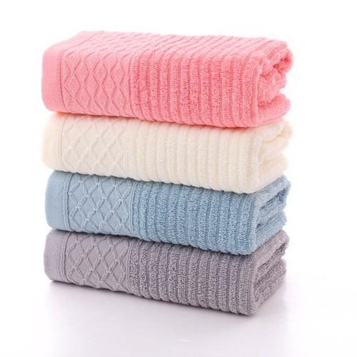 Dječji ručnici za lice, 100% pamuk, 40s pređa, jacquard tkanina, izvezen logotip, 80-100 g