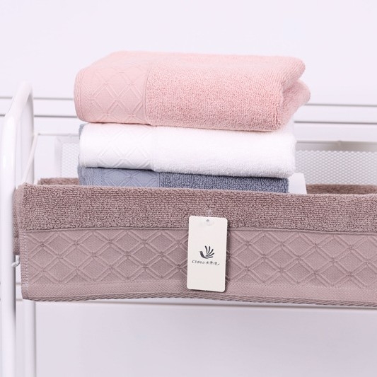 Dječji ručnici za lice, 100% pamuk, 40s pređa, jacquard tkanina, izvezen logotip, 80-100 g