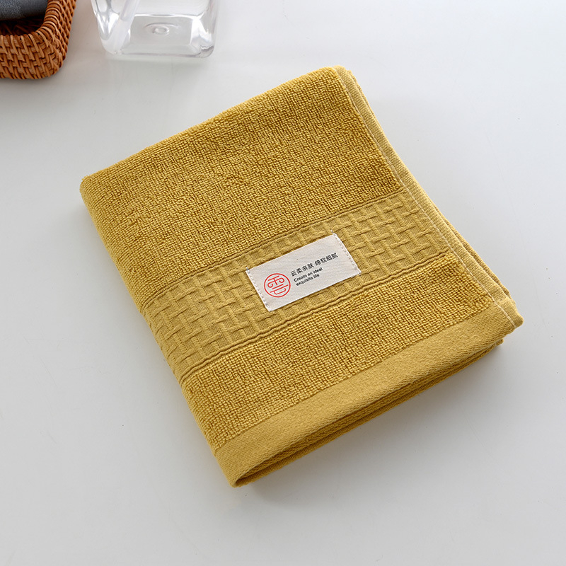 Dječji ručnici za lice, 100% pamuk, 40s pređa, jacquard tkanina, izvezen logotip, 80-100 g