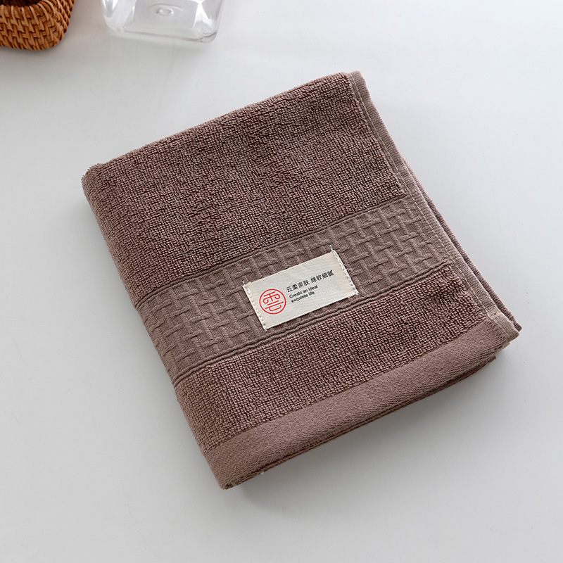 Dječji ručnici za lice, 100% pamuk, 40s pređa, jacquard tkanina, izvezen logotip, 80-100 g