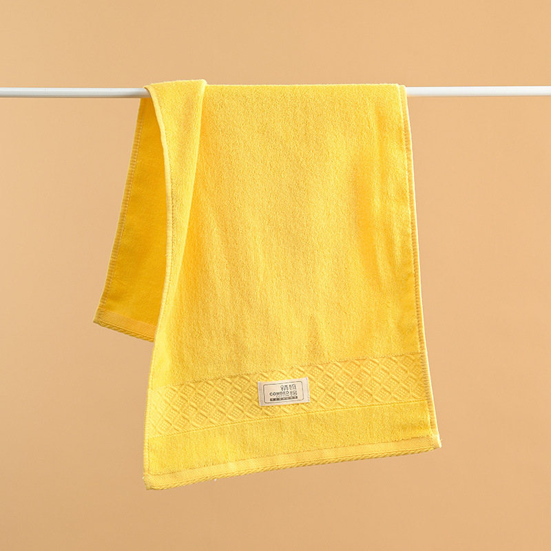 Dječji ručnici za lice, 100% pamuk, 40s pređa, jacquard tkanina, izvezen logotip, 80-100 g